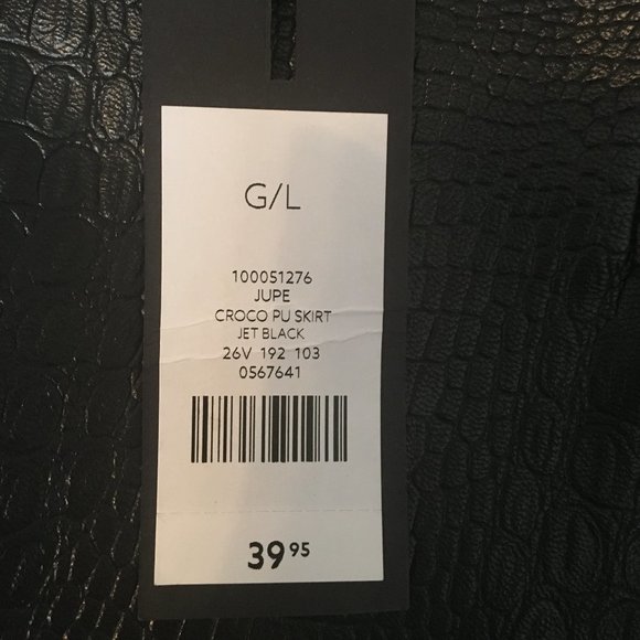 Dynamite Jupe Croco PU Skirt - Picture 8 of 9